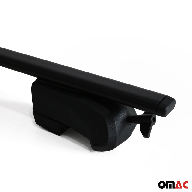 2006-2013 Audi A3 Roof Rack Cross Bars Black