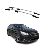 2013-2015 Subaru XV Crosstrek Roof Rack Rails Side Rails Silver