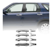 2007-2011 Honda CR-V Car Door Handle Cover Protector Silver Chrome 8 Pcs