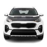 2017-2022 Kia Sportage Car Bonnet Mask Hood Bra Black Chequered 1 Pc