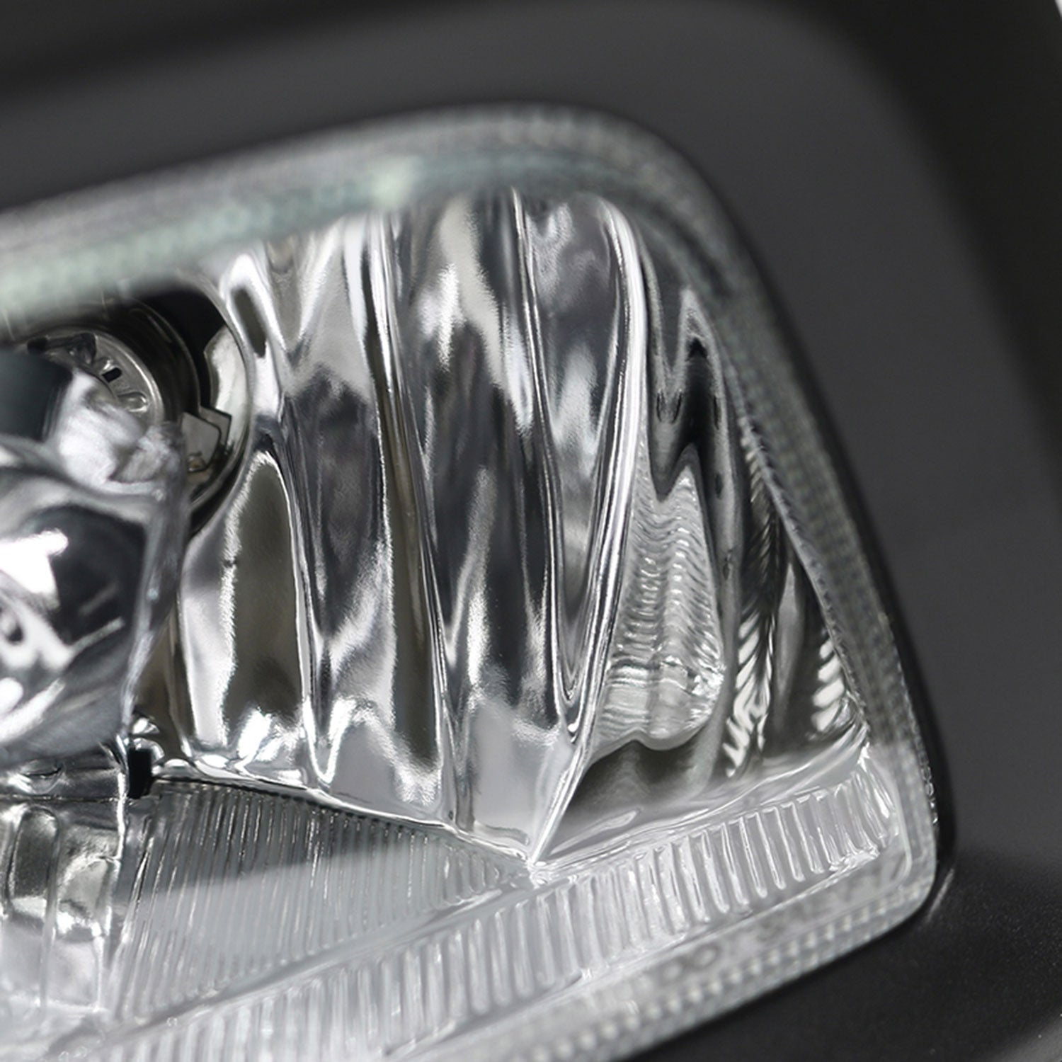 2016-2018 Hyundai Tucson H8 Fog Lights Chrome Housing/Clear Lens