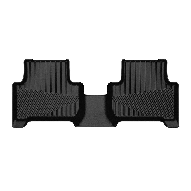 2018-2024 VW Tiguan Premium Floor Mats Liners Second Row Rear Black