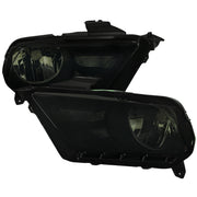 2010-2014 Ford Mustang Factory Style Headlights Black Housing/Smoke Lens