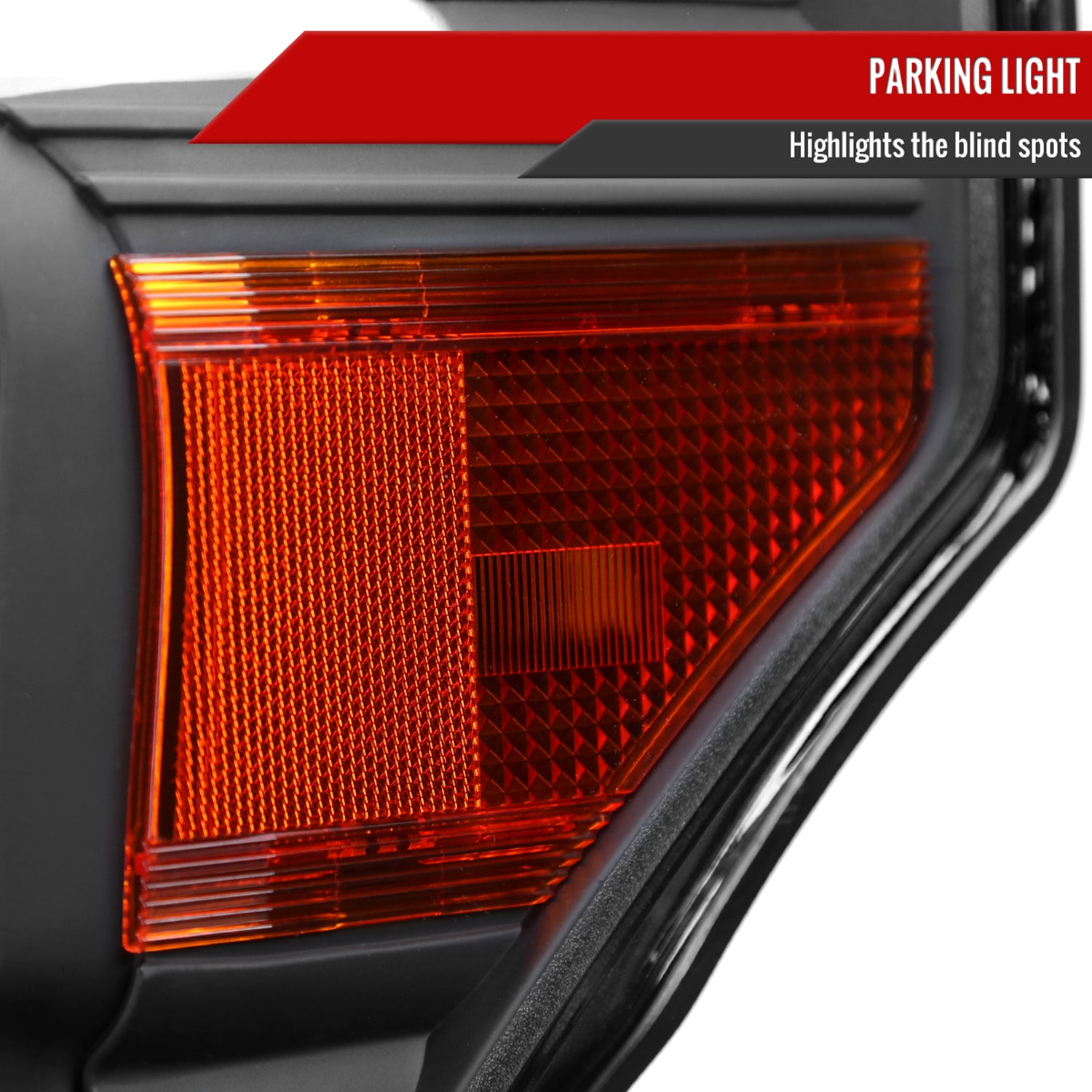 2011-2016 Ford F-250/350/450/550 SuperDuty Factory Headlights Amber Reflectors