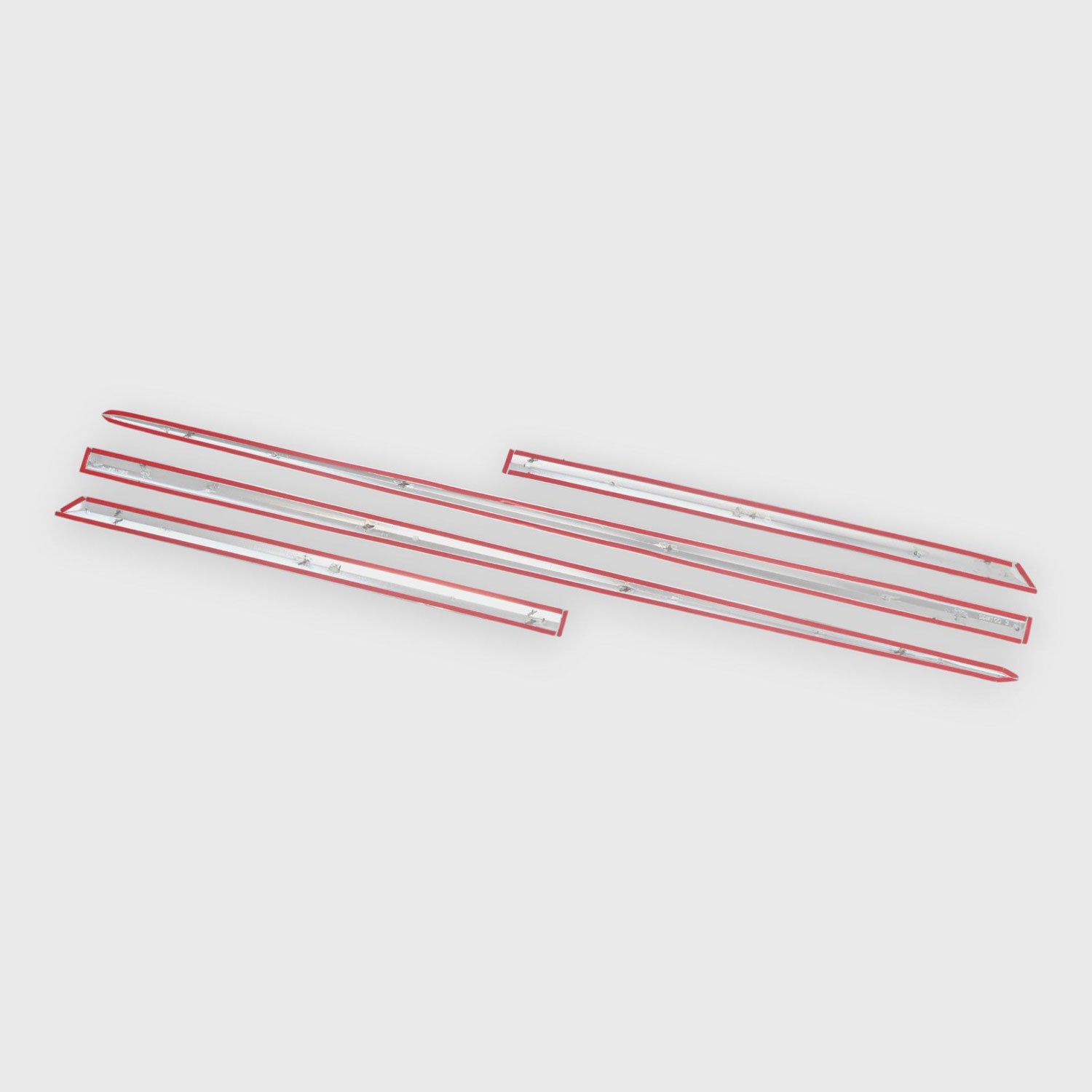 2015-2019 Cadillac ATS Side Door Molding Trim Set Chrome 4Pcs ABS Plastic
