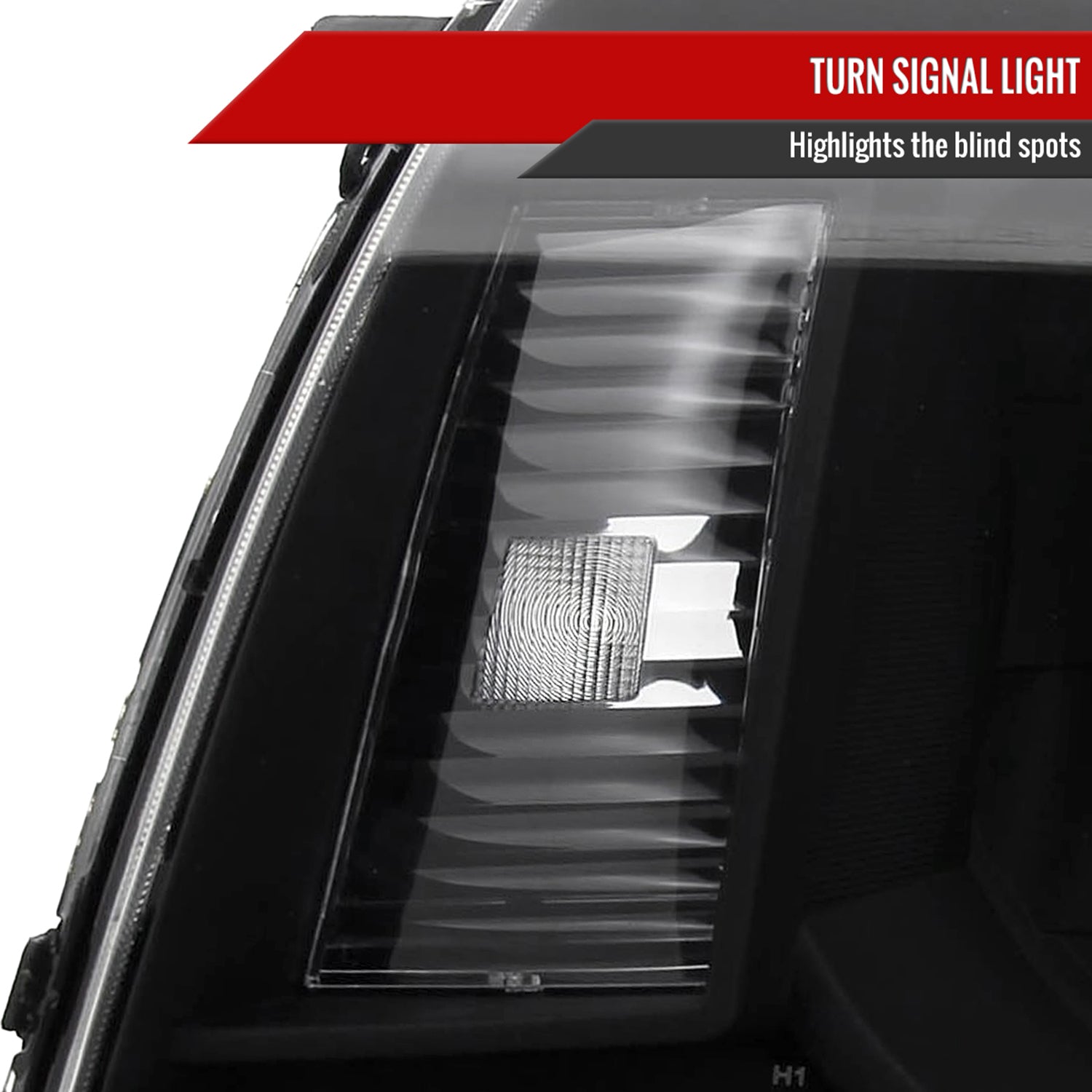 2005-2011 Toyota Tacoma Retro Style Projector Headlights Matte Black/Clear