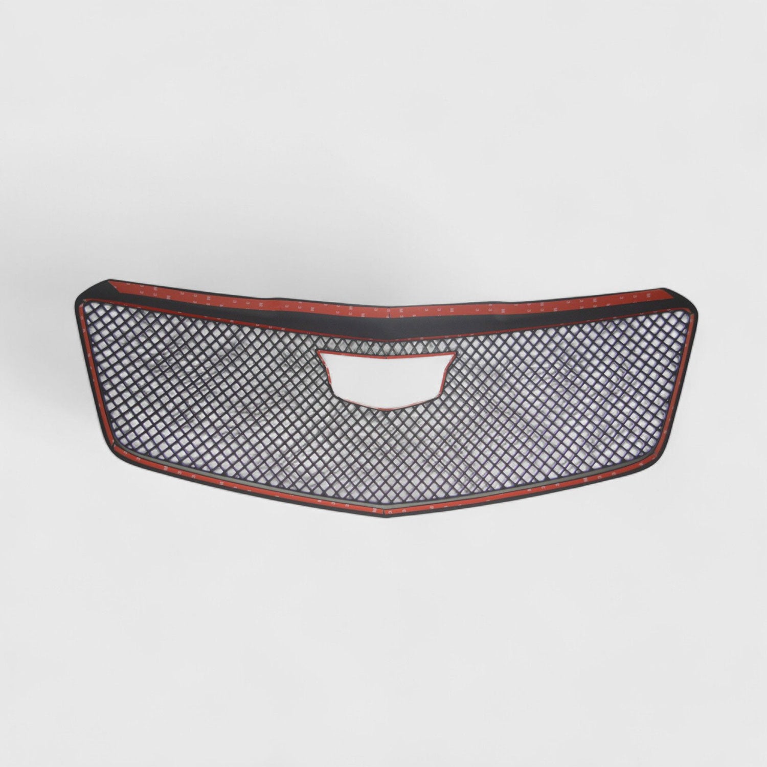 2015-2019 Cadillac CTS Grille Overlay Gloss Black 1Pcs ABS Plastic