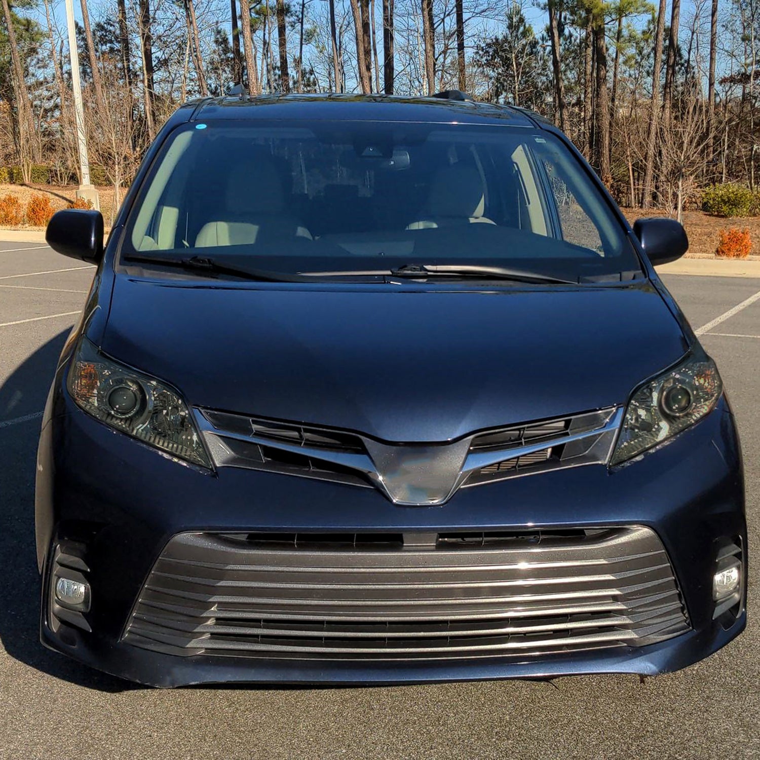 2011-2020 Toyota Sienna Projector Headlights Chrome Housing/Smoke Lens