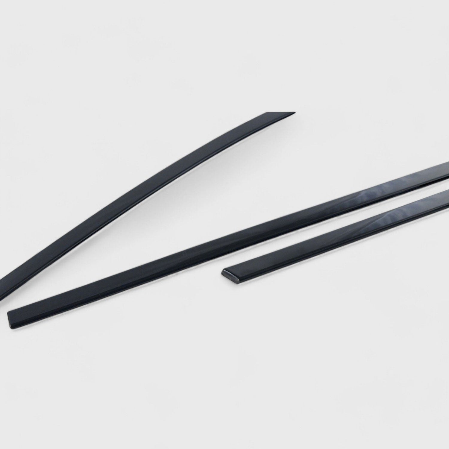 2021-2025 Nissan Rogue Window Trim Set Gloss Black 6Pcs ABS Plastic