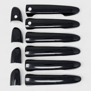 2016-2023 Mazda CX-9 Door Handle Cover Gloss Black 10Pcs ABS Plastic