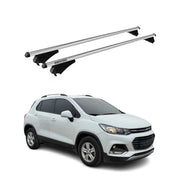 2017-2022 Chevrolet Trax Roof Rack Cross Bars Silver