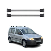 2003-2020 VW Caddy Roof Rack Cross Bars Silver