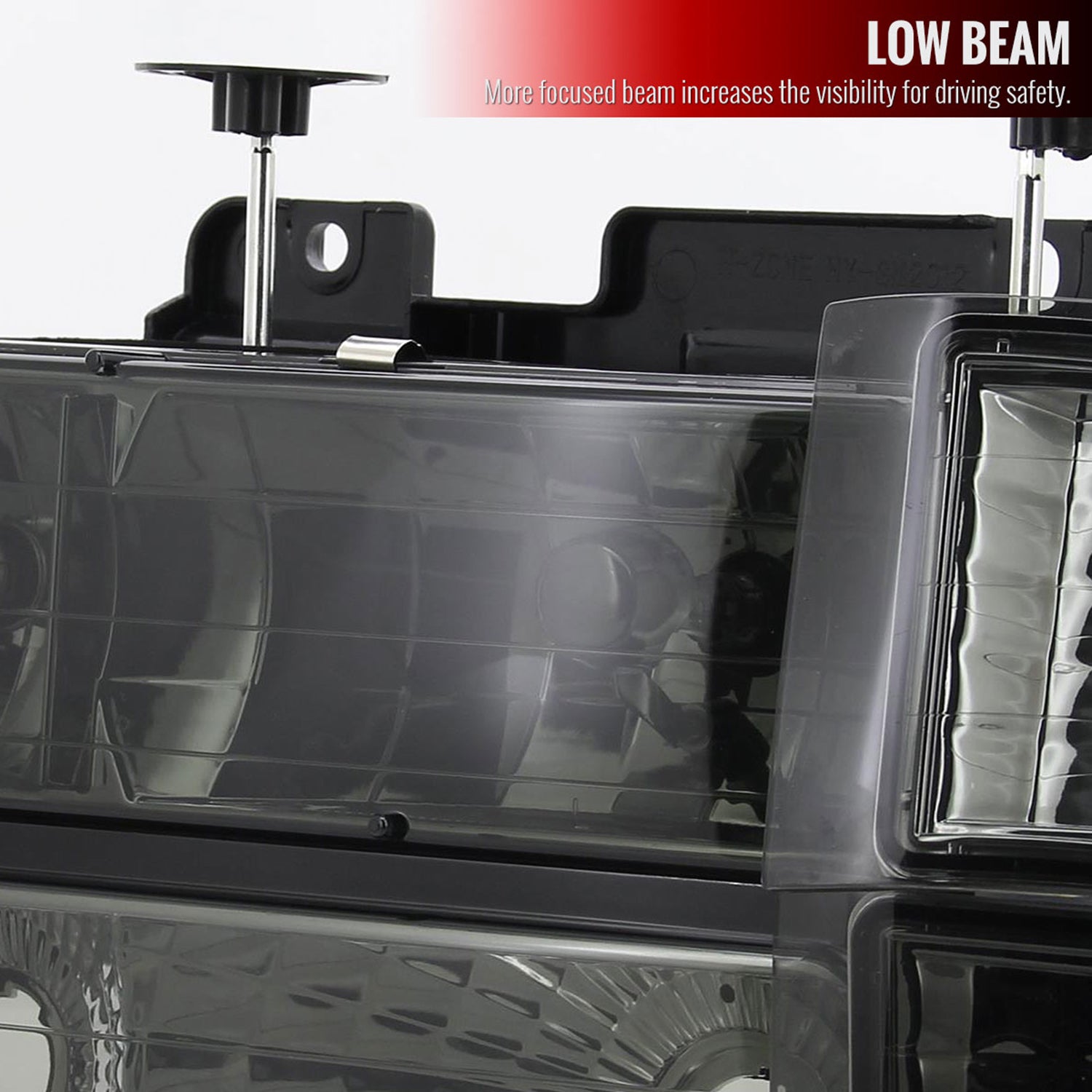 1994-1998 Chevy Silverado/Tahoe/Suburban/C10 Factory Headlights Smoke