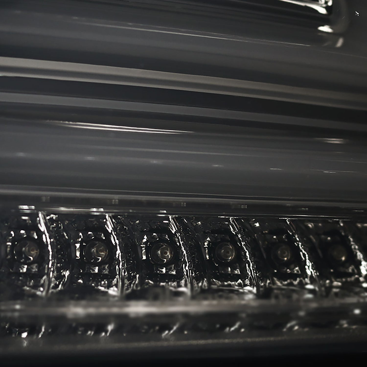 2015-2017 VW Golf/GTI LED Tail Lights Chrome Housing/Smoke Lens