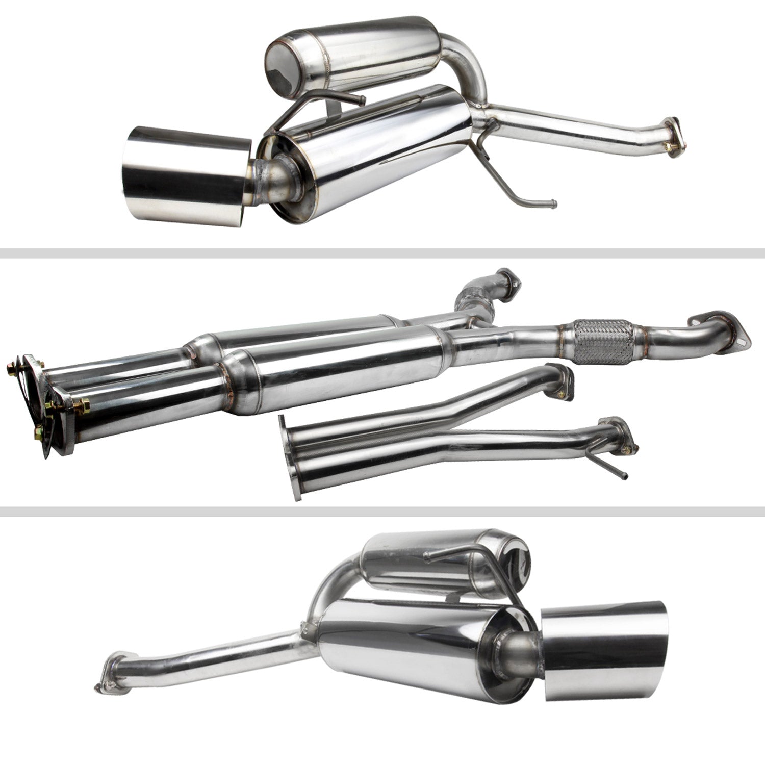 2003-2009 Nissan 350Z Dual Catback Exhaust System