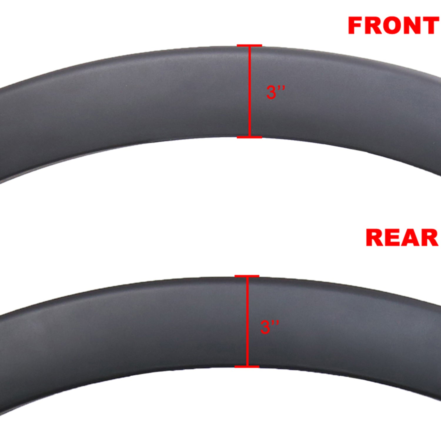 2004-2008 Ford F-150 Flareside Smooth Factory OE Style Fender Flares