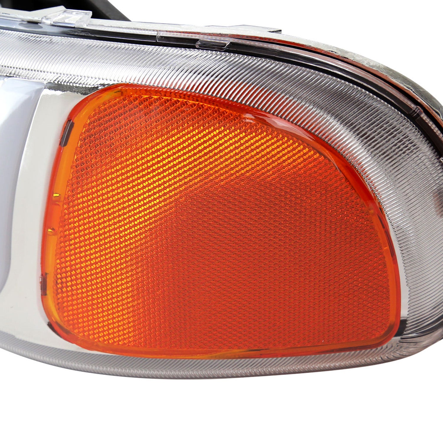 1999-2006 GMC Sierra/ 00-2006 Yukon/Yukon XL LED Tube Factory Headlights Chrome