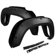 2016-2021 Toyota Tacoma Textured Rivet Style Fender Flares Wheel Protector