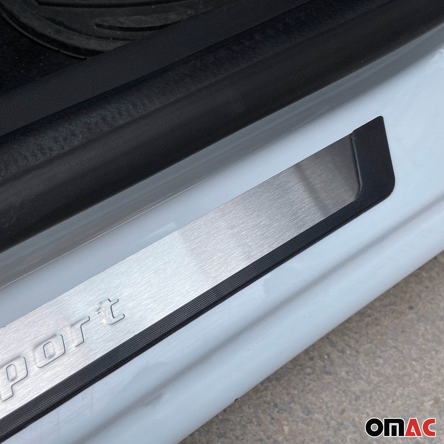 Lexus LS LX NX RX Door Sill Scuff Plate Scratch Protector Sport Stainless Steel Silver 2 Pcs