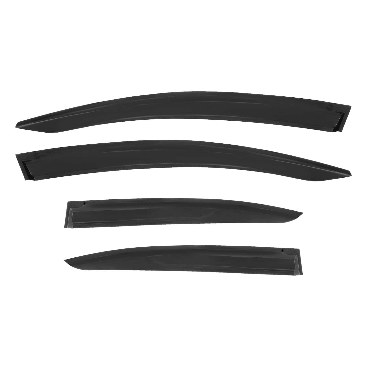 2012-2015 Honda Civic Sedan Window Visor Vent Rain Deflector 4Pcs Smoke