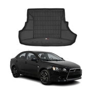 2008-2017 Mitsubishi Lancer SD Premium Cargo Liner Trunk Mat All Weather Heavy Duty