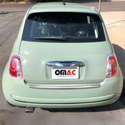 2012-2016 Fiat 500 Rear Bumper Guard Stainless Steel Brushed