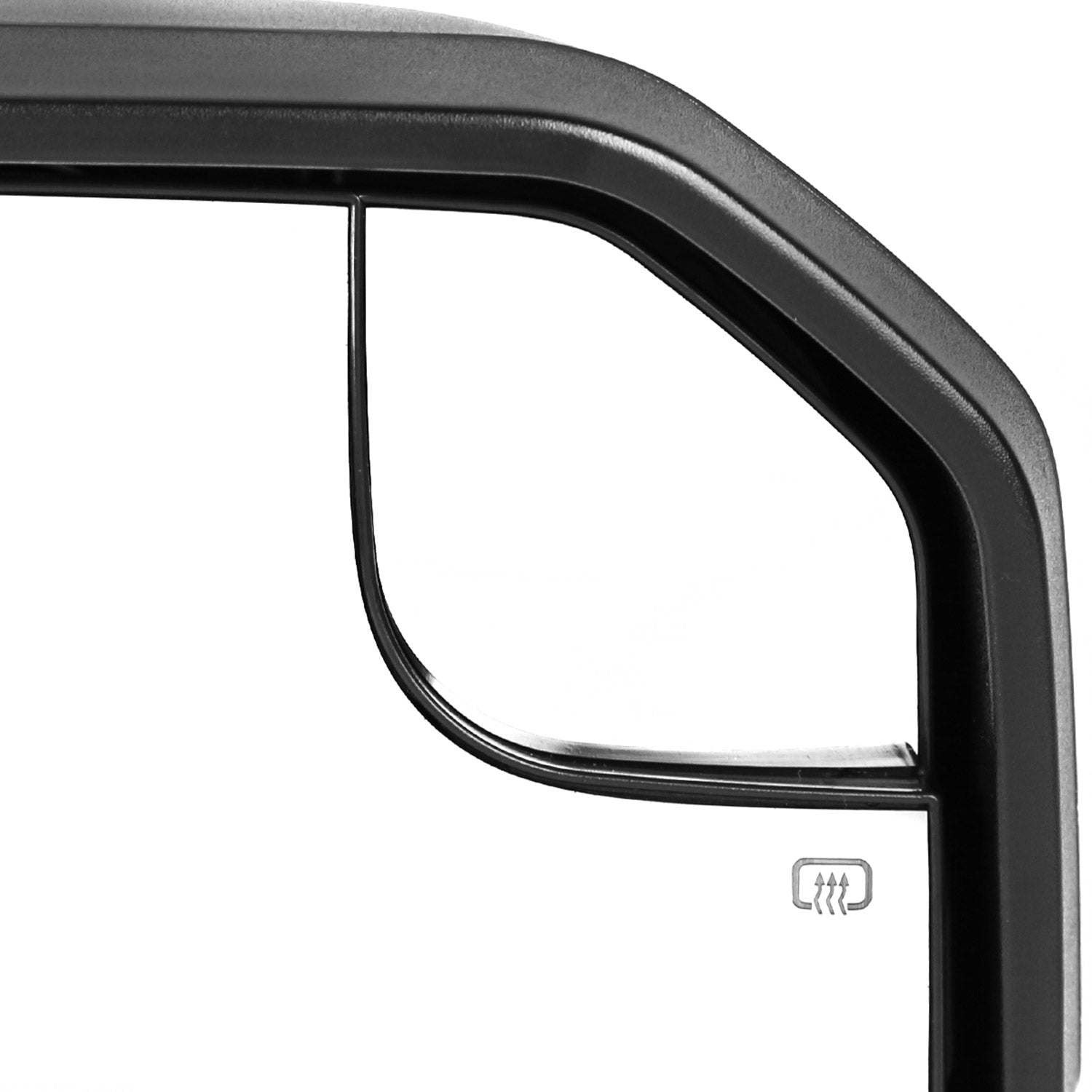 2015-2020 Ford F-150 Black Heated Side Mirror LED Turn Signal Passenger Side