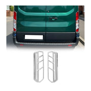 2015-2026 Ford Transit 150 Rear Brake Stop Light Frame Trim Silver 2 Pcs