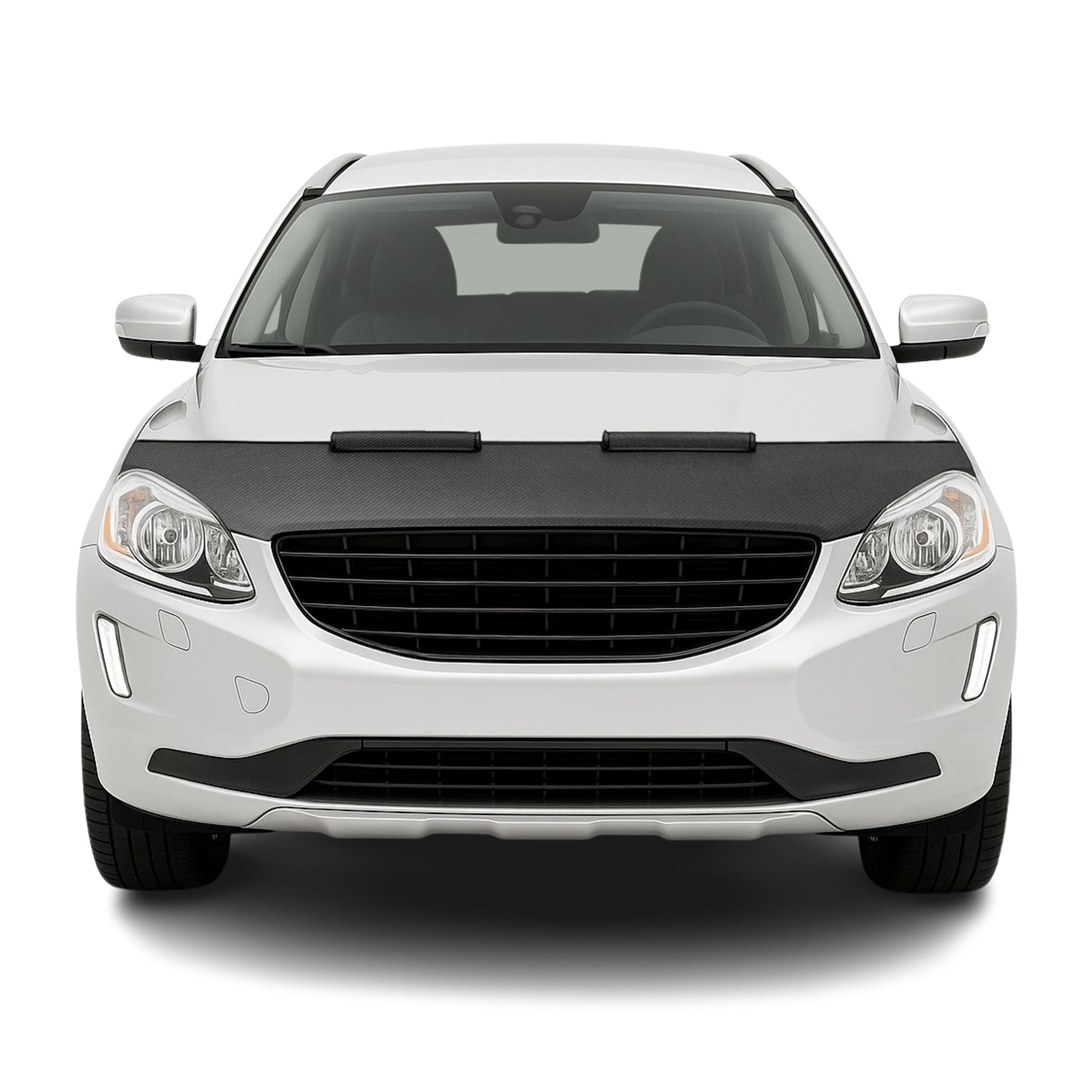 2010-2017 Volvo XC60 Car Bonnet Mask Hood Bra Carbon Black 1 Pc