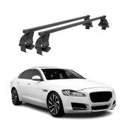 2016-2019 Jaguar XF Sedan Roof Rack Cross Bars Black