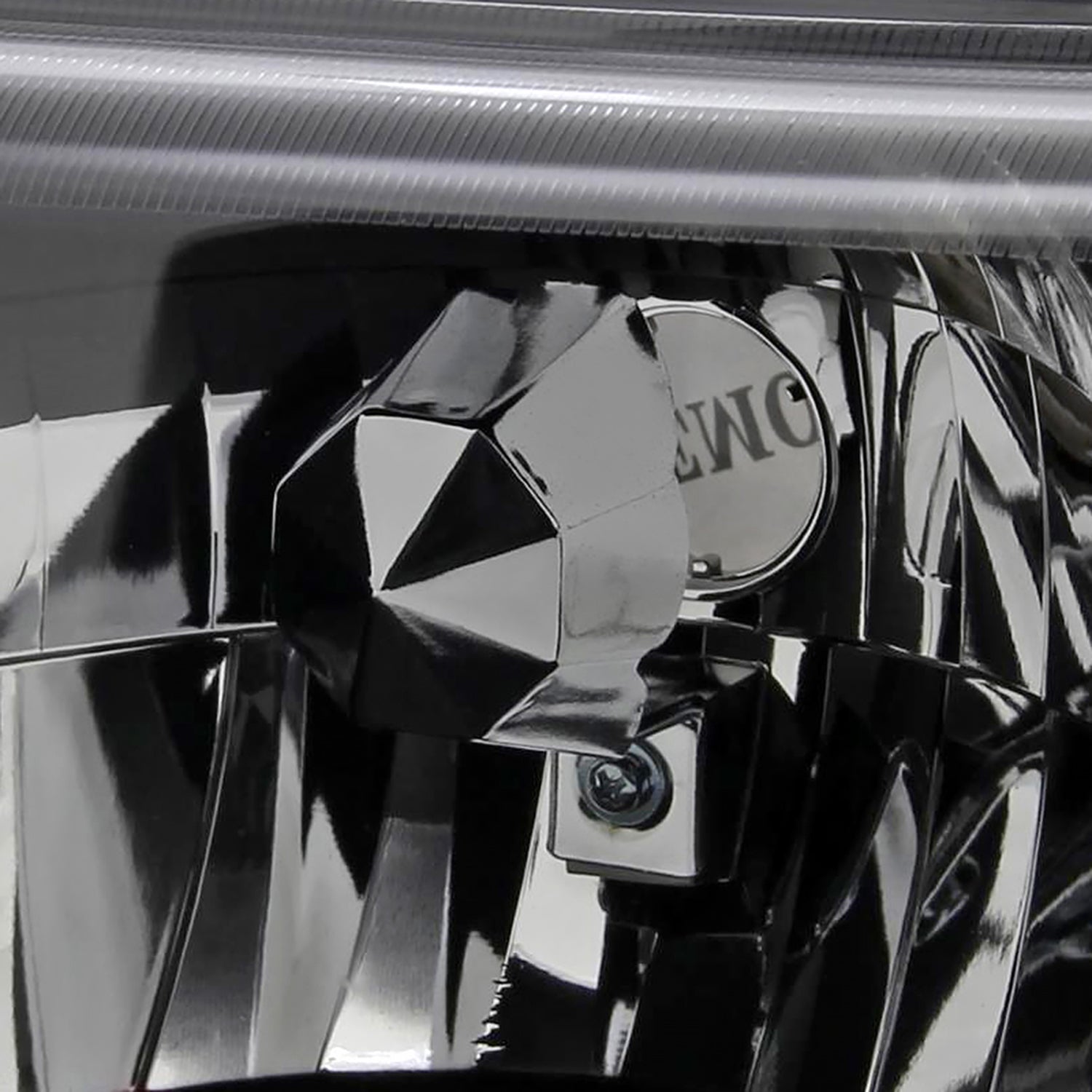 1998-2000 Ford Ranger Factory Style Headlights Matte Black/Clear Lens