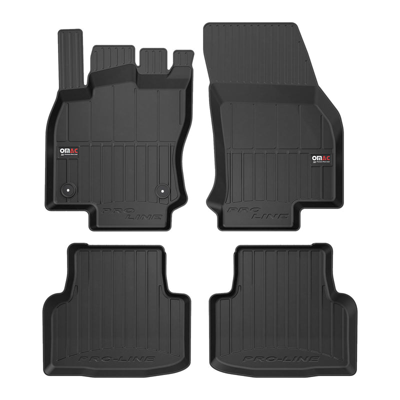 2021-2024 VW Taos Premium Floor Mats Liners Full Set All Weather Heavy Duty