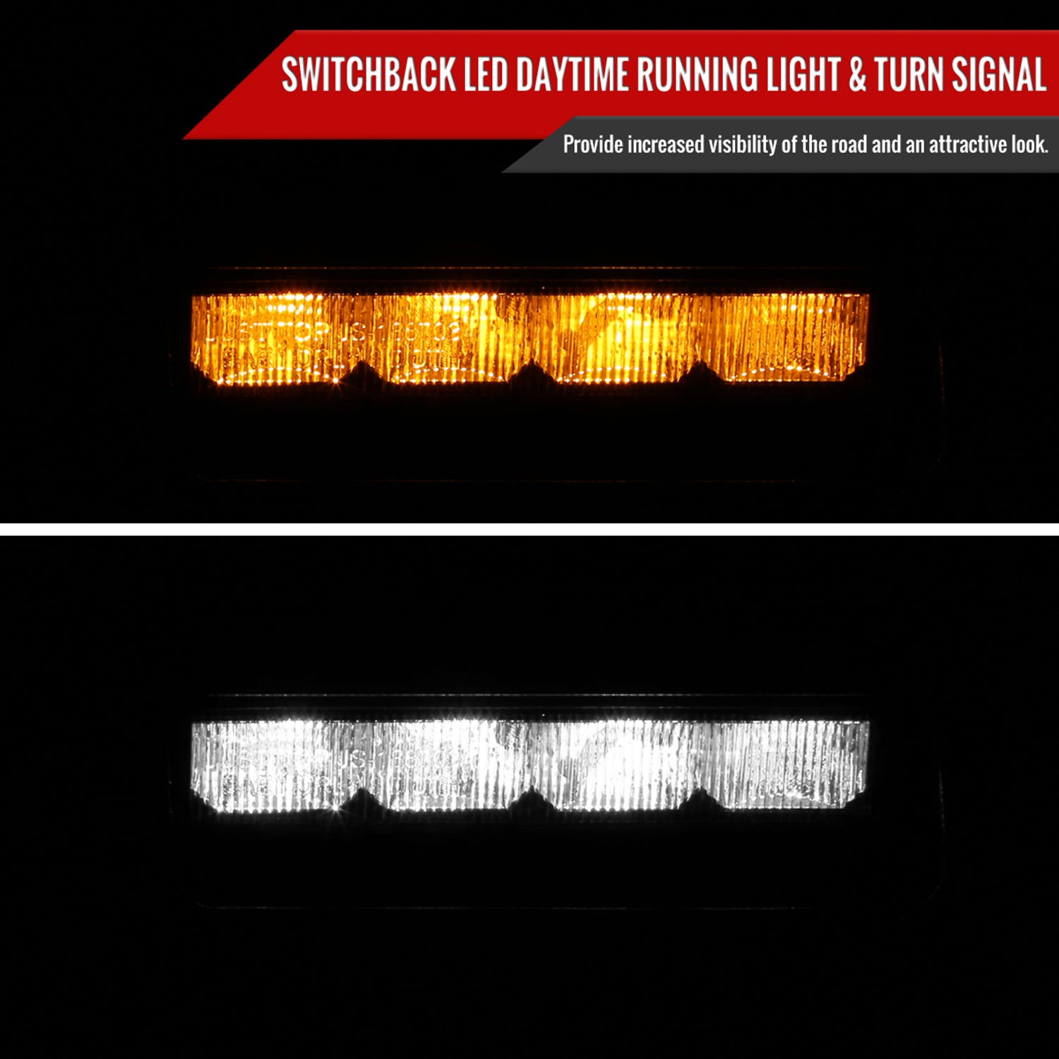 2020-2022 Jeep Gladiator JT Switchback LED Front Flat Fender Flares