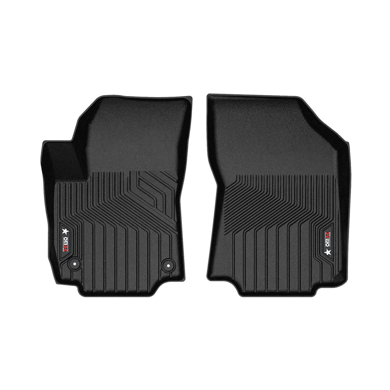 2018-2024 GMC Terrain / Terrain Denali Premium Floor Mats Liners First Row Front Black