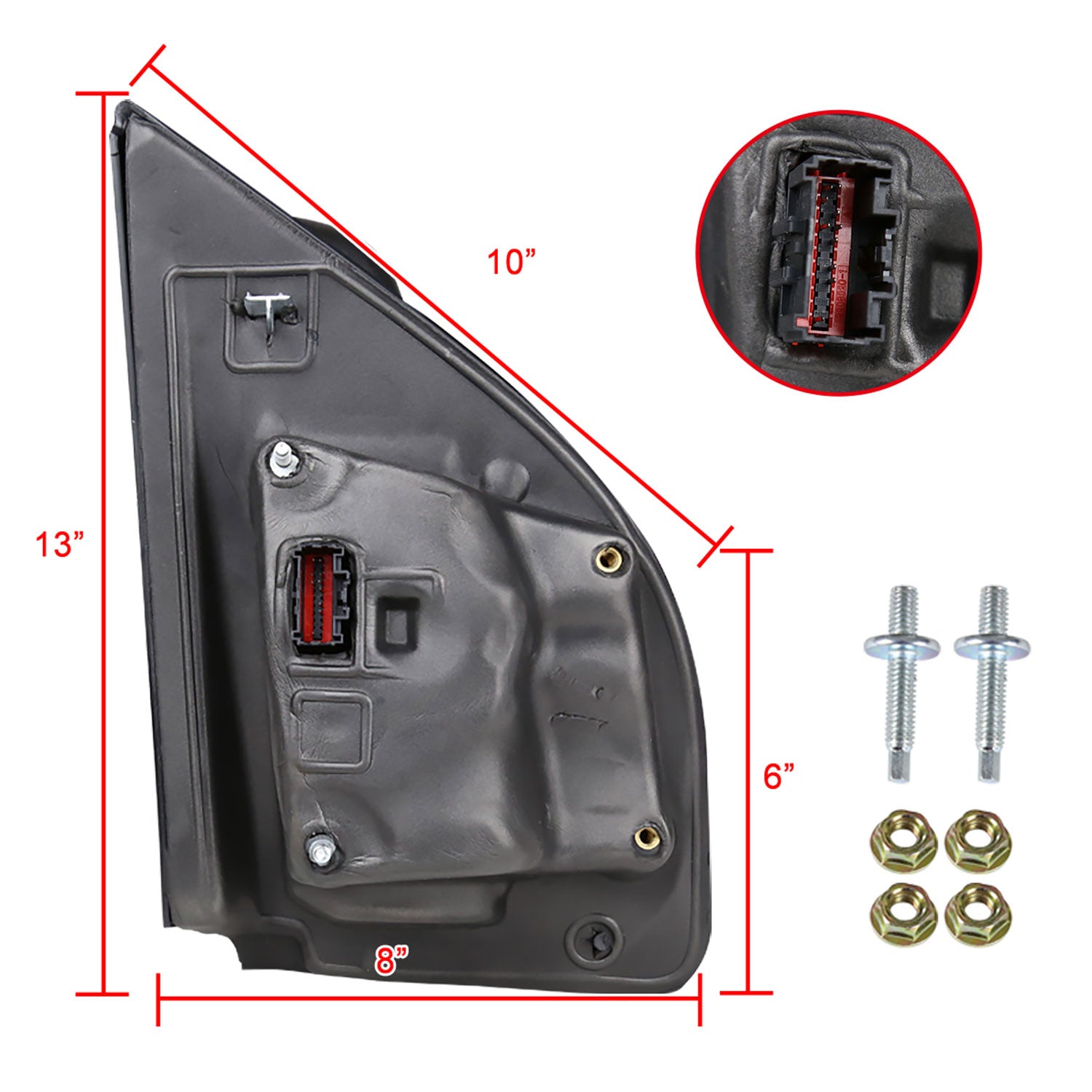 2017-2019 Ford F-250/350/450/550 Heated BSM ATS & Manual Towing Mirrors