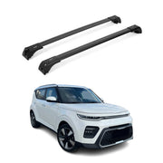 2020-2022 Kia Soul X-Line Roof Rack Cross Bras Luggage Carrie Black 2 pieces