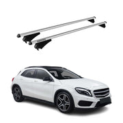 2015-2019 Mercedes GLA Class X156 Roof Rack Cross Bars Silver