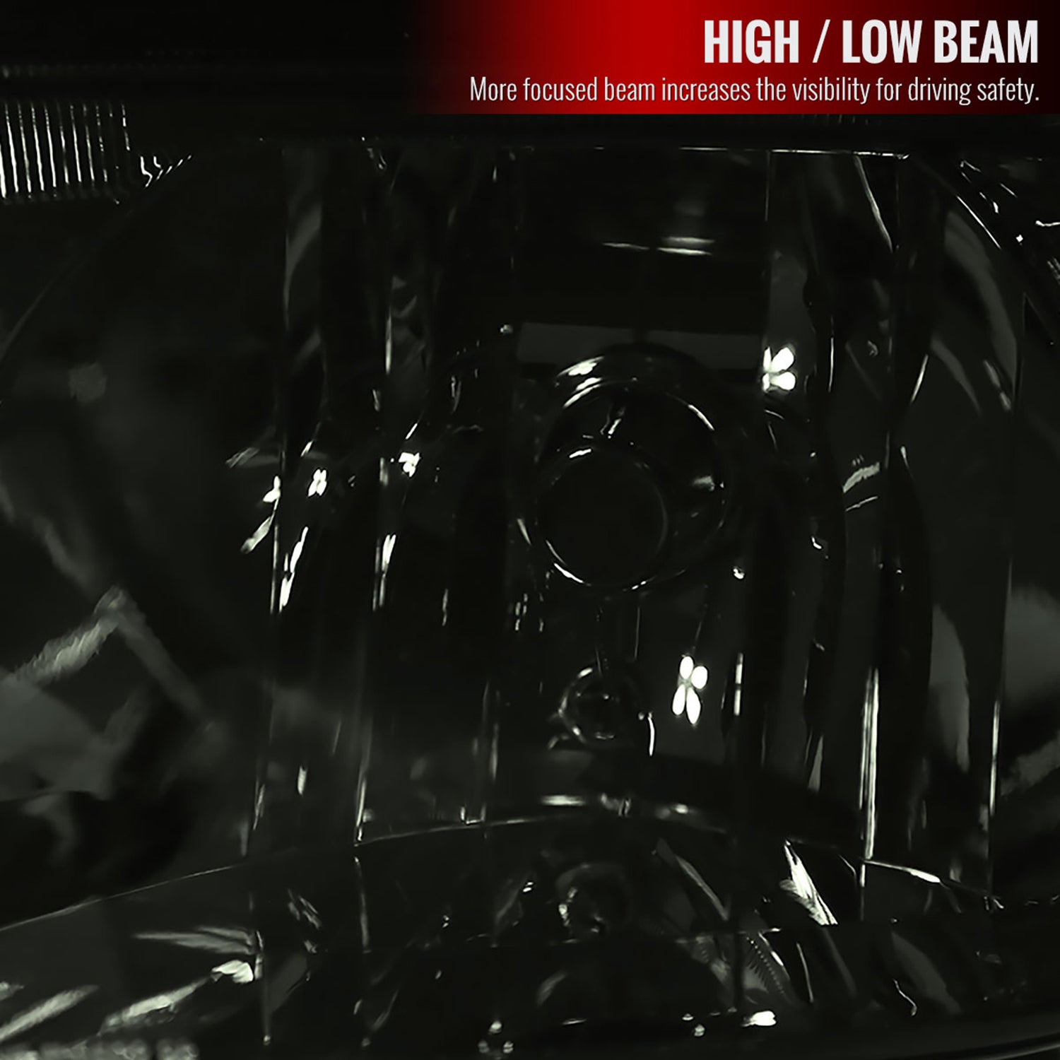 1999-2005 VW Jetta/Bora Mk4 V3 Factory Style Headlights Chrome/Smoke Lens