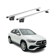 Roof Rack Cross Bars for Mercedes GLA Class H247 2021-2026 Aluminium Grey 2 Pcs