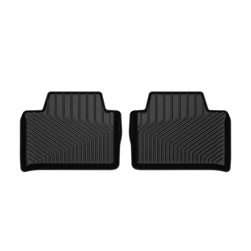 2022-2025 BMW 4 Series G26 Gran Coupe Premium Floor Mats Liners Second Row Rear Black