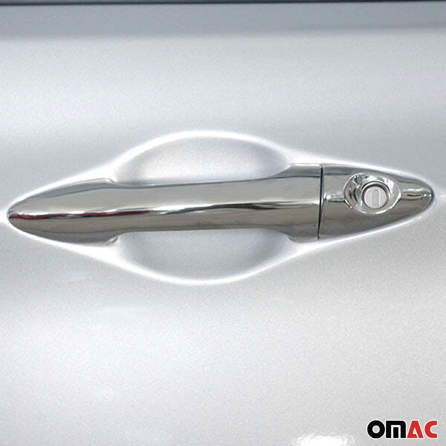 2012-2017 Hyundai Accent Car Door Handle Cover Protector Stainless Steel 8 Pcs