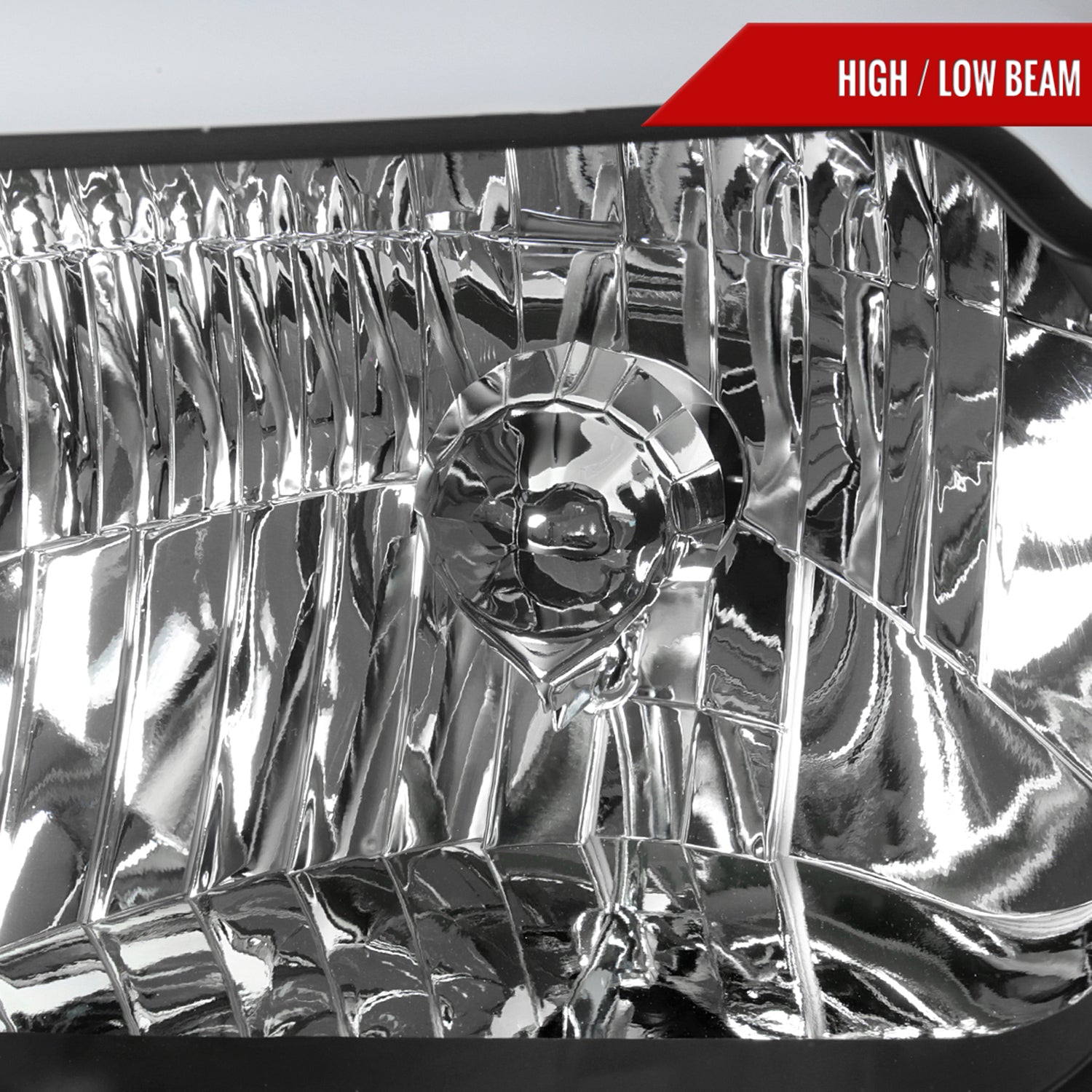 2005-2011 Toyota Tacoma LED Bar Factory Style Headlights Matte Black/Clear