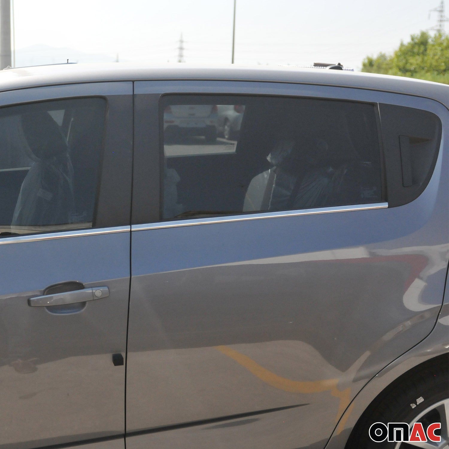 2012-2015 Chevrolet Sonic Hatchback Window Molding Trim Streamer Stainless Steel