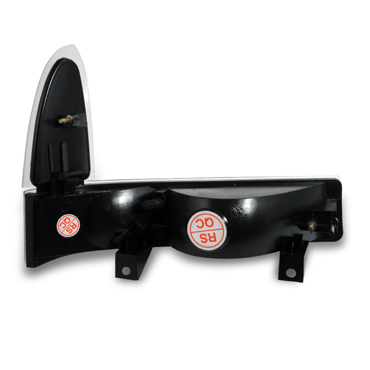 1999-2004 Ford F-250/350/450/550/Excursion Corner Lights Matt Black/Clear