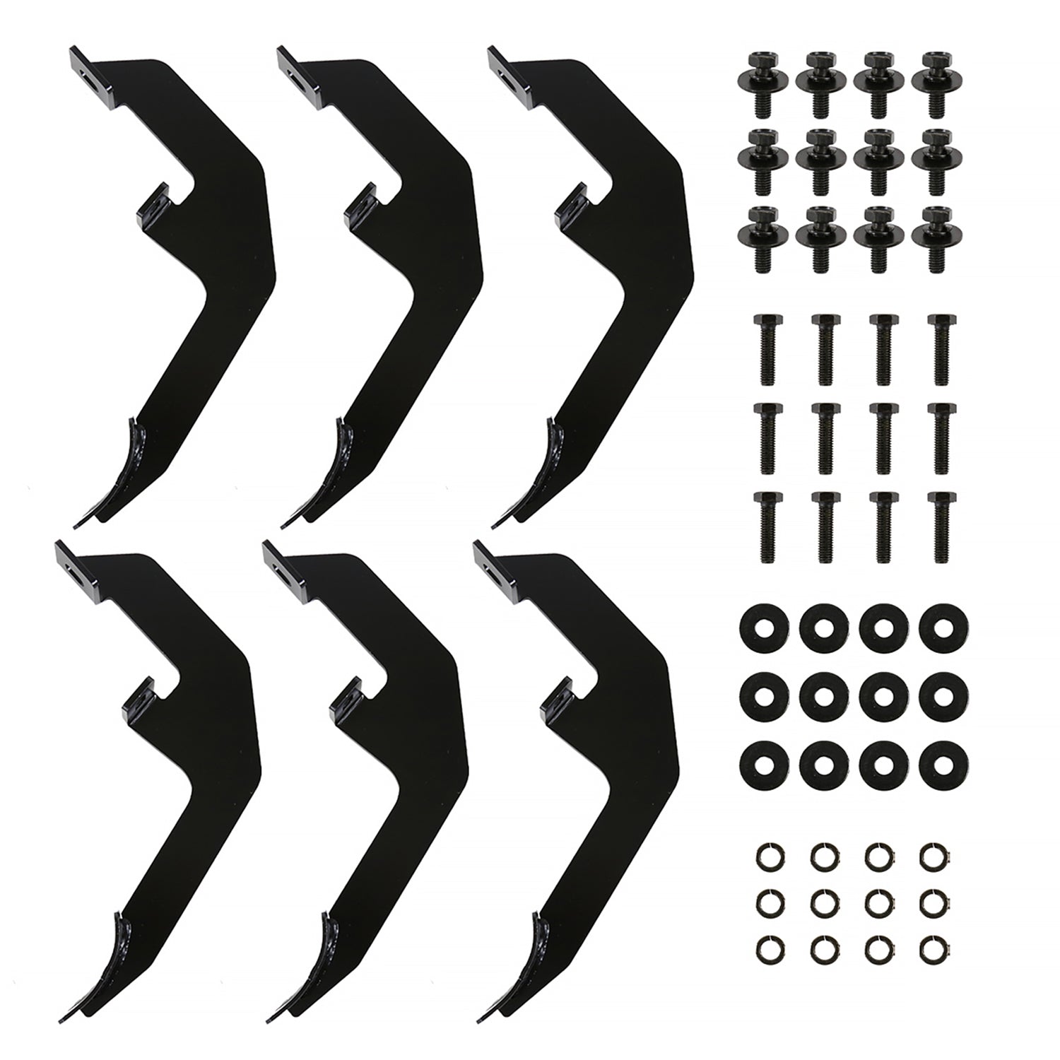 2019-2021 Chevy Silverado/ Sierra 1500/2500 Double Cab 4" Side Step Nerf Bars