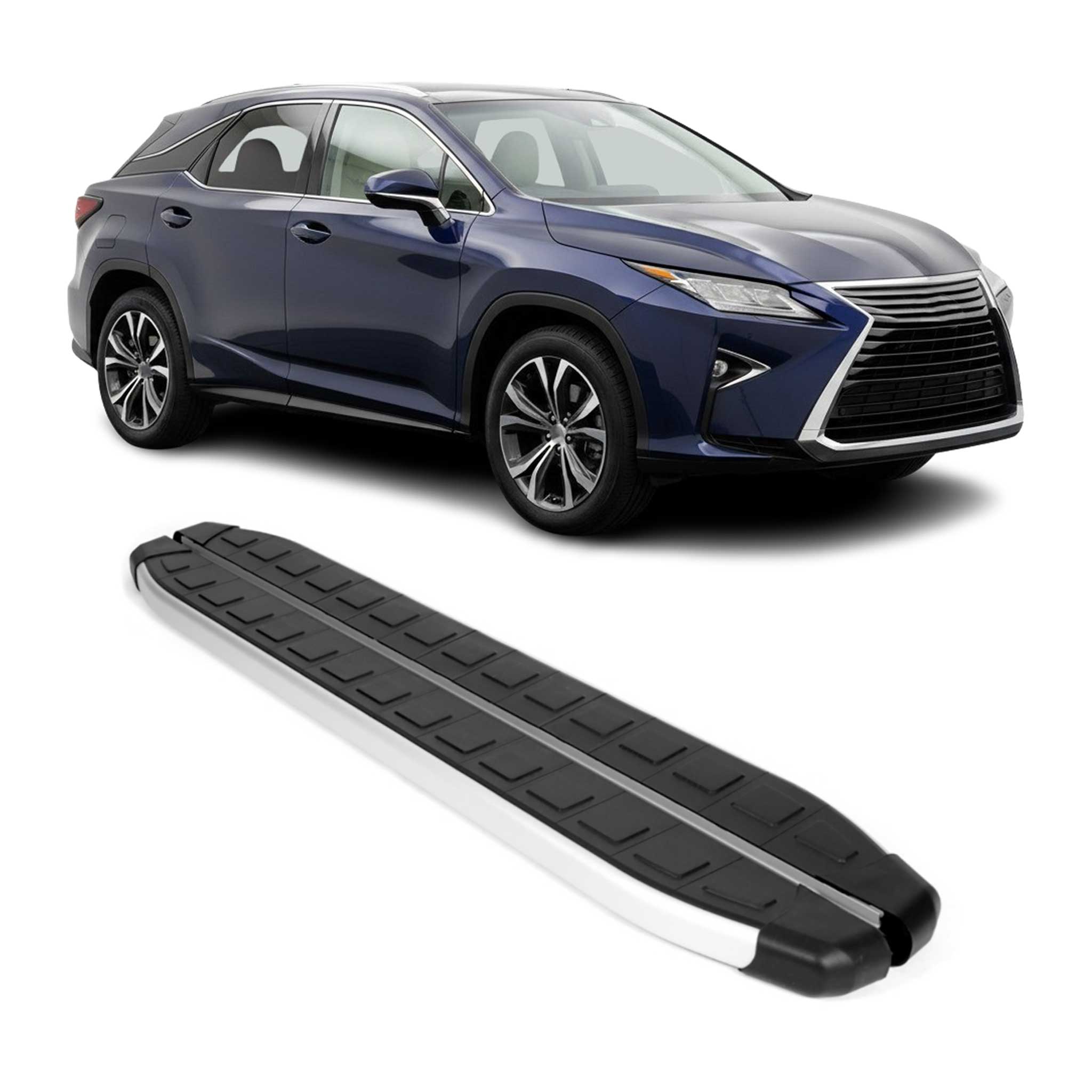 2016-2022 Lexus RX350 / RX450h Nerf Bar Side Step Running Boards Alu 2x