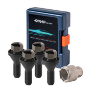 Wheel Lock Kit for LEXUS IS F IS Series NX300 M14 X 1.25 Black 4Locks&1Key