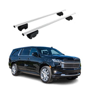 2021-2025 Chevrolet Suburban Roof Rack Cross Bars Silver