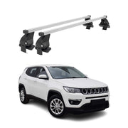 2017-2026 Jeep Compass Roof Rack Cross Bars Silver
