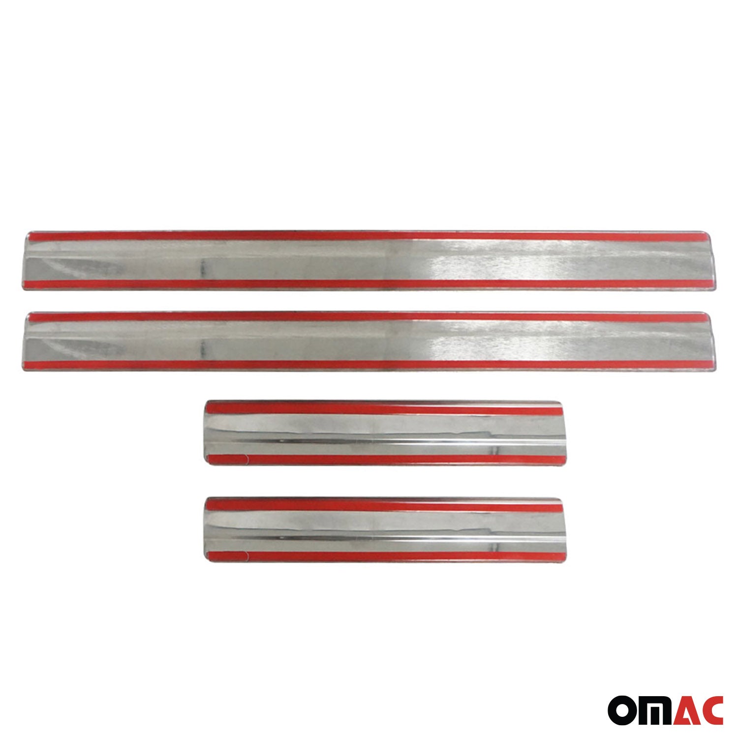 2014-2020 Nissan Rogue Door Sill Scuff Plate Scratch Protector Stainless Steel 4x